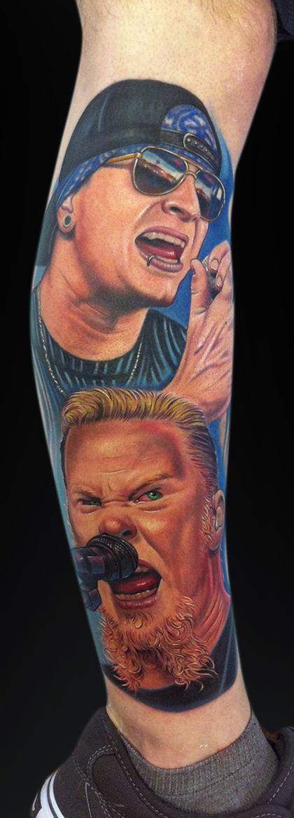 Tattoos - James Hetfield & M.Shadows - 65143