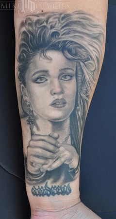 Tattoos - Madonna Tattoo - 45634