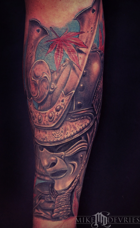 Mike DeVries : Tattoos : Traditional Japanese : Samurai Tattoo Mike DeVries : Tattoos : Traditional Japanese : Samurai Tattoo