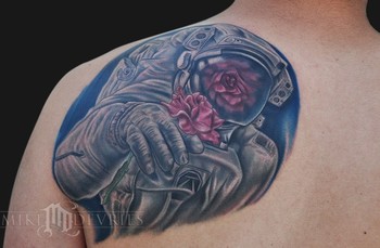 Tattoos - Astronaut Tattoo - 48962