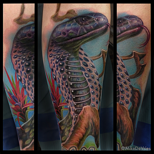 SNAKE COLOR TATTOO by rafaelserrano on DeviantArt