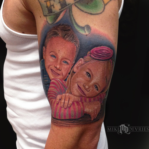 Tattoos - Kid Portrait Tattoos - 86840
