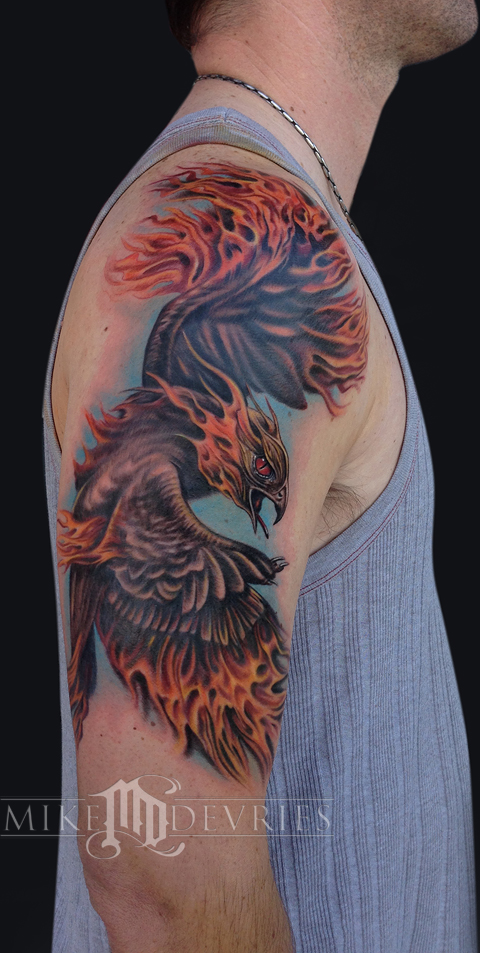 Tattoos - Phoenix Tattoo - 75951