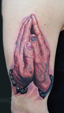 Tattoos - Praying Hands - 42431