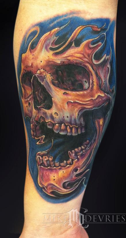 Tattoos - Skull Tattoo  - 66731