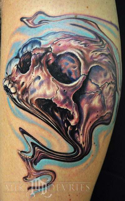 Tattoos - Skull Tattoo  - 32546