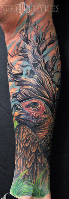 Mike DeVries - Vulture Tattoo