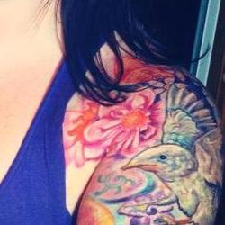 Tattoos - Caseys Barn Swallow family sleeve - 91869