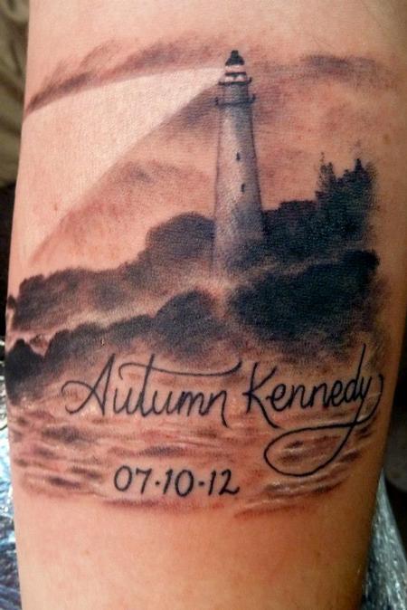 Mully - realistic Maine lighthouse