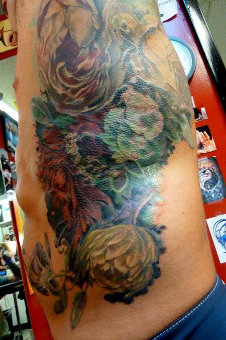 Mully - Large floral rib piece