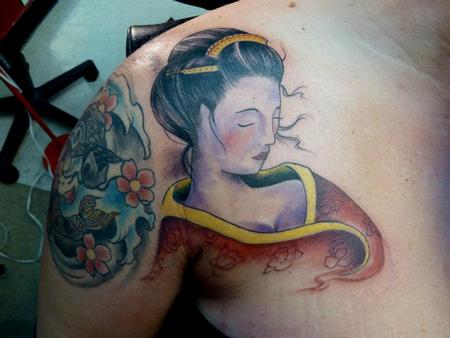 Mully - Geisha tattoo
