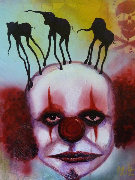 Tattoos - Blood the clown - 64141