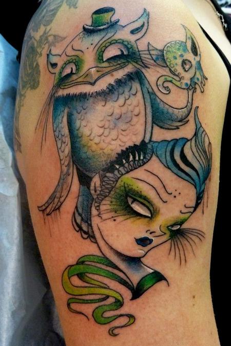 Tattoos - Camille Rose Garcia design - 75622