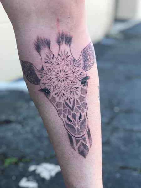 Tattoos - Mandala giraffe - 143137