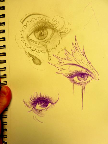 Mully - Eyes from my sketchbook