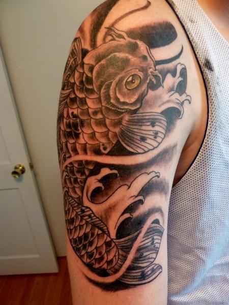 Tattoos - Koi - 64098