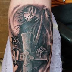 Tattoos - Grim Reaper Tattoo - 140652