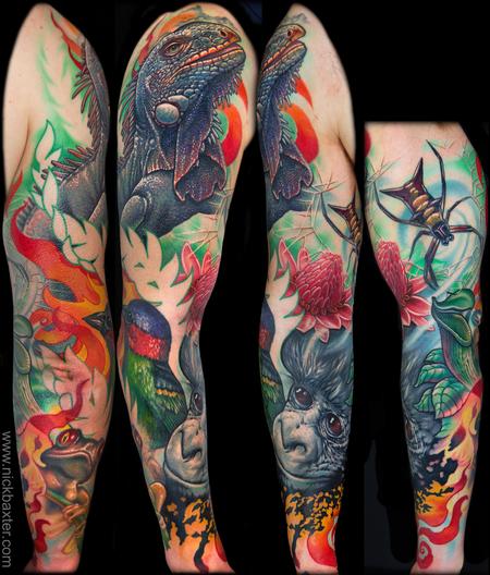 Tattoos - Rainforest Tribute - 99921