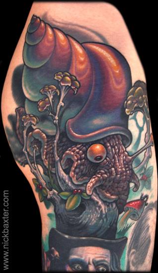 Tattoos - Snail - 100963