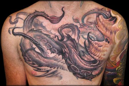 Tattoos - Cthulu Abstract - 60838