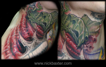 Tattoos - Flesh Leaves - 10579