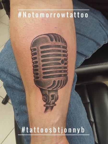 Tattoos - Classic Microphone  - 145375