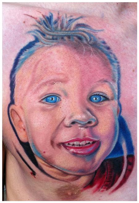 Tattoos - Child color potrait - 57177