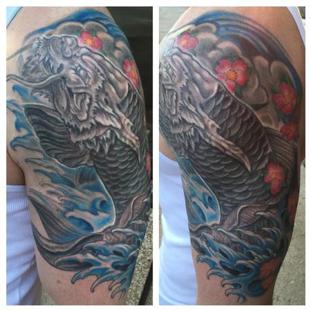 Tattoos - Koi Dragon - 114927