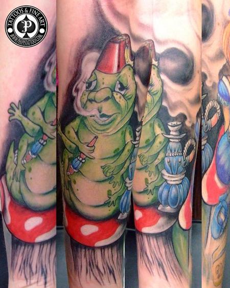 Tattoos - Caterpillar - 77222