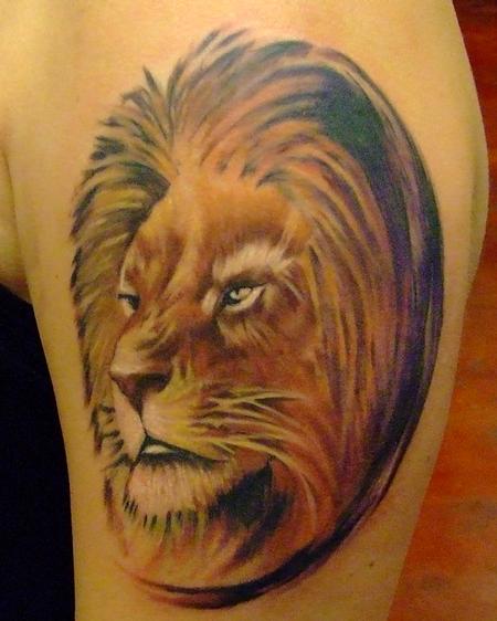 Tattoos - Lion - 77355