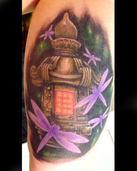 Tattoos - Garden Lantern - 77226