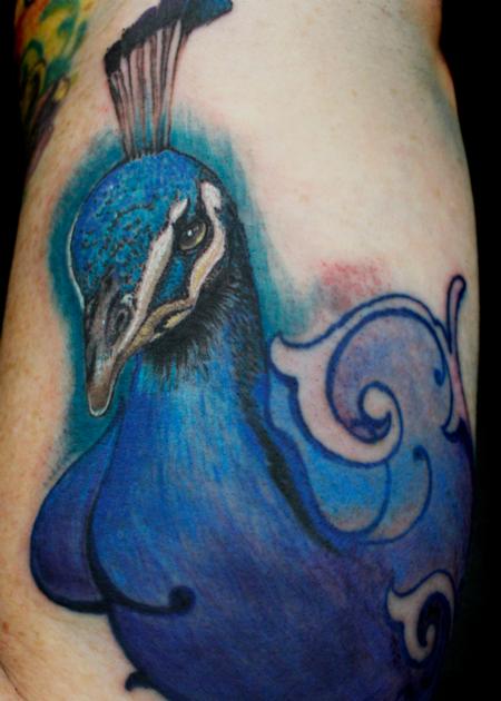 Tattoos - Peacock - 132856