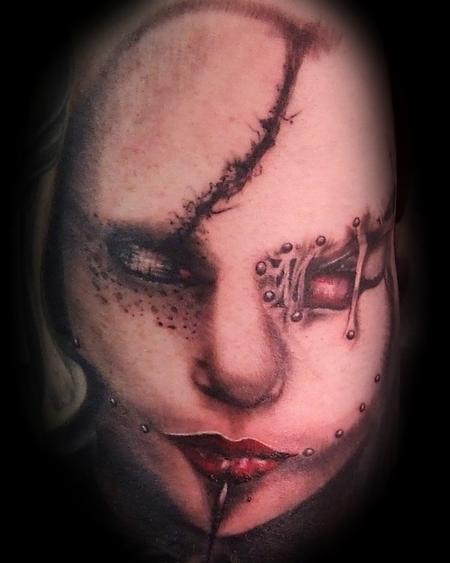 Tattoos - Face of death - 77363