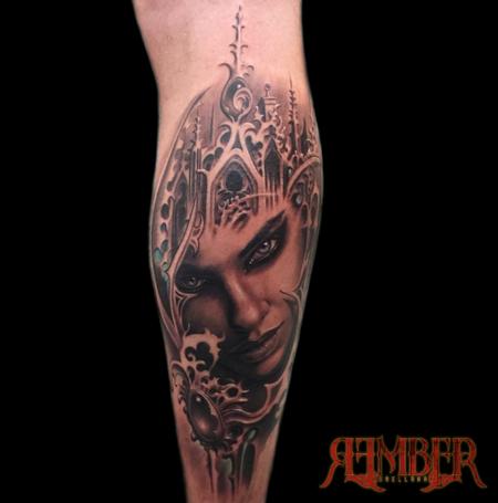 Tattoos - Gothic fantasy Portrait - 112387
