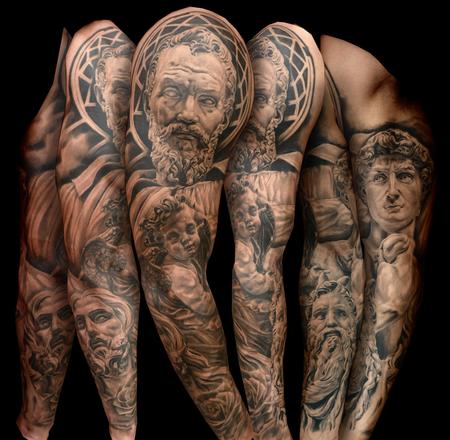 Tattoos - Sculpture Sleeve - 106847