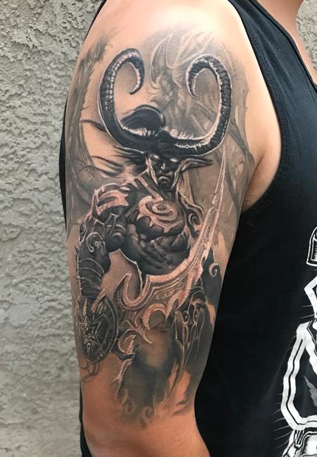 Tattoos - world of warcraft - Illidan - 129711