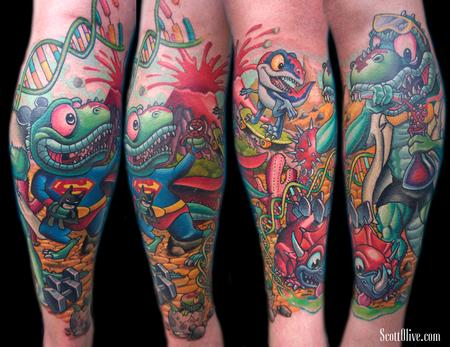 Tattoos - Dino Family - 119429