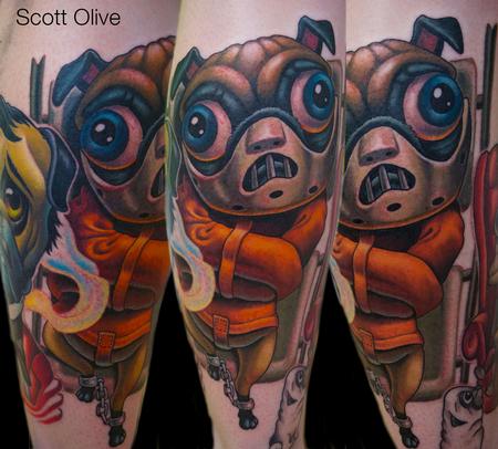 Tattoos - Hannibal Lecter Pug - 101629