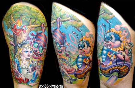 Tattoos - Alice in Wonderland  - 63118
