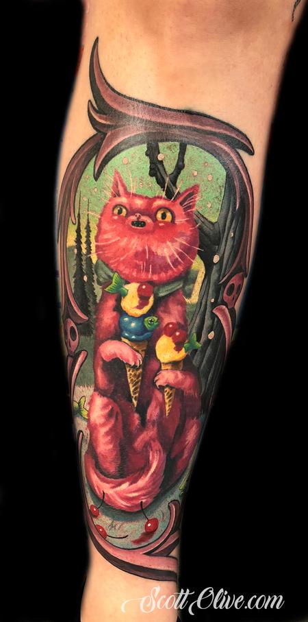 Tattoos - Brandi cat - 138398