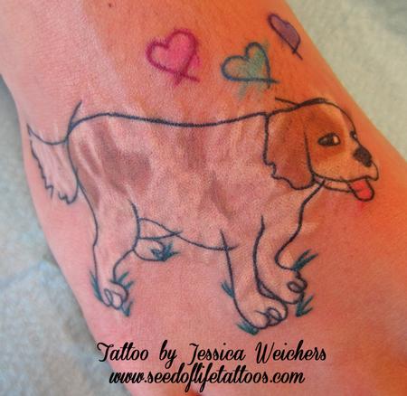 Tattoos - King Charles Cavelier Whim - 94117