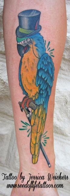 Tattoos - Proper Macaw - 90065