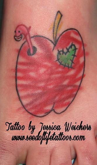 Tattoos - Teachers apple Whim - 94125