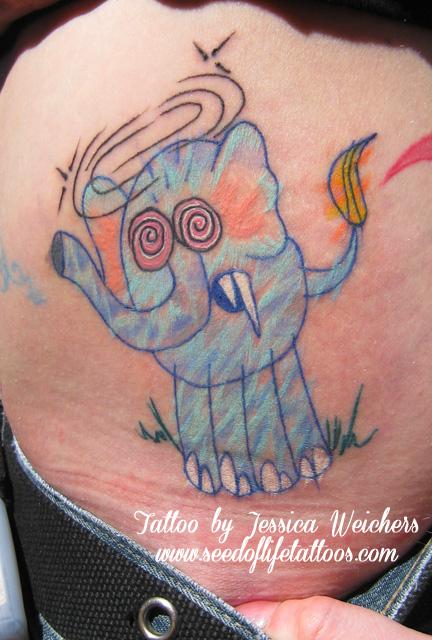 Tattoos - Tripping Elesphant Whim - 94126