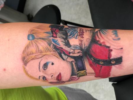 Brent Severson - Color portrait Harley Quinn