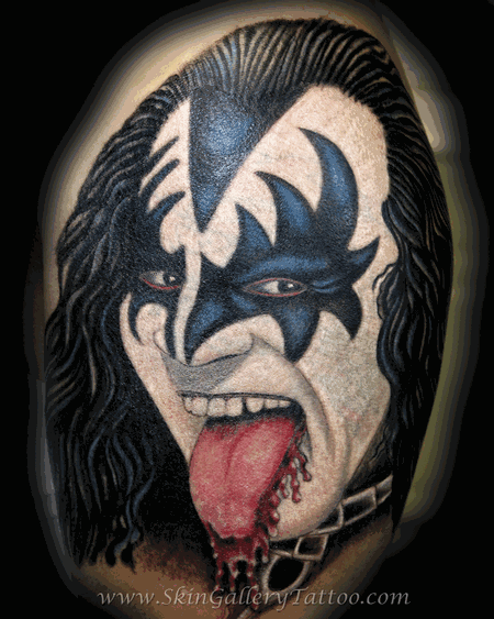 Brent Severson - Gene Simmons Color Portrait