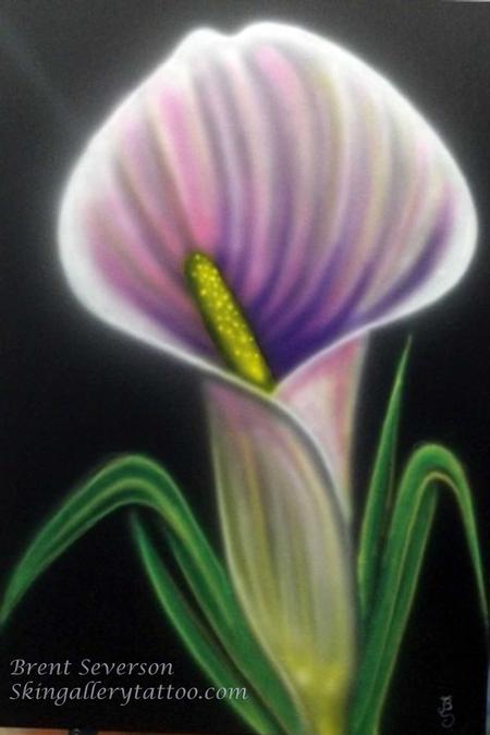 Brent Severson - Calla Lily by Brent Severson