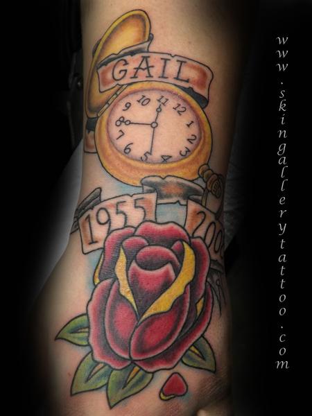 Tattoos - Neo-Traditional Memorial Mom - 79525