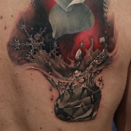 Tattoos - FreeHand DiamondPiece - 102254