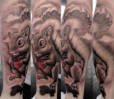 Tattoos - Squirrel - 64693